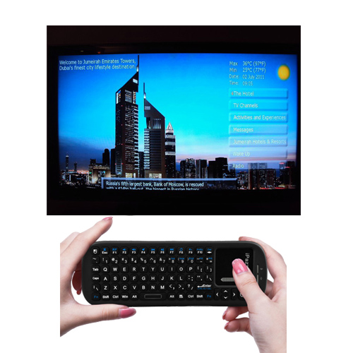 19S wireless handled touchpad keyboard