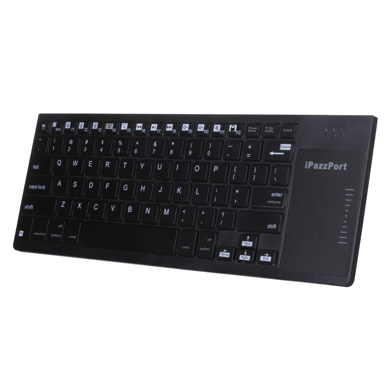 Ipazzport Mini Bluetooth Keyboard Backlit Protable Wireless Keyboard With Touchpad For Android 4449